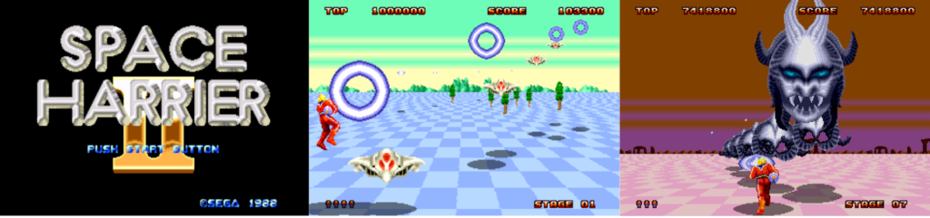 Space Harrier II (1988) - Mega Drive