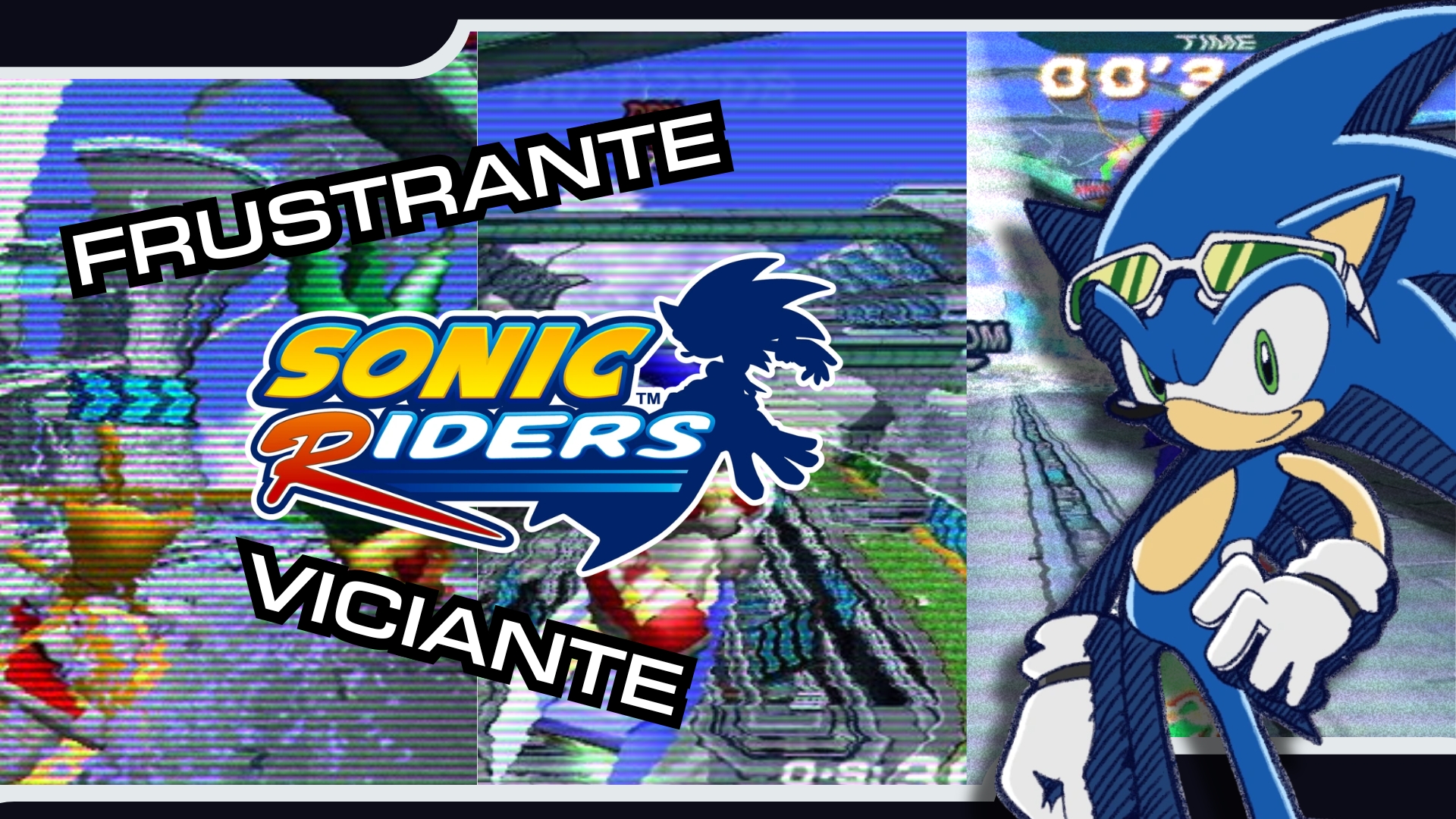 O frustrante, mas curiosamente viciante Sonic Riders